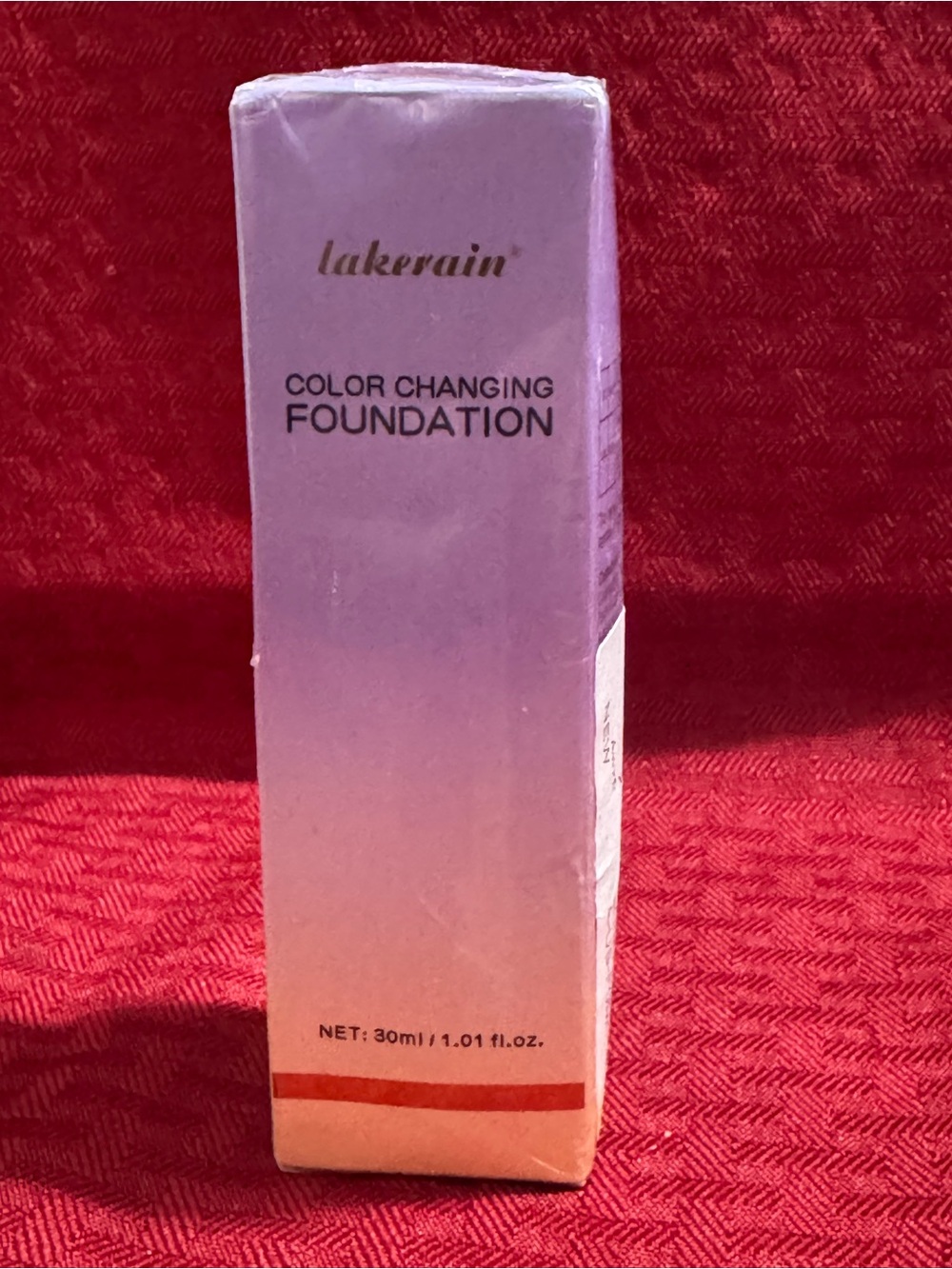 Color Changing Foundation